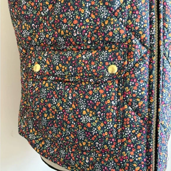 J. Crew Floral Vest - Picture 3 of 4